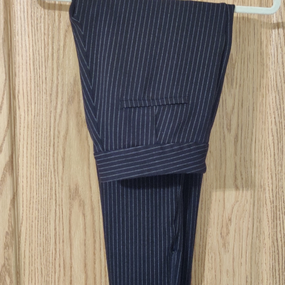 Betabrand Cigarettes Style Stripe Skinny Pants